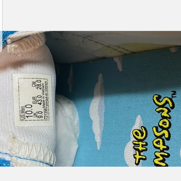 SOLD on Mercari 1-29-2022 - Simpsons Vans Slip Ons Pro - Size 10 - Picture 8 of 11